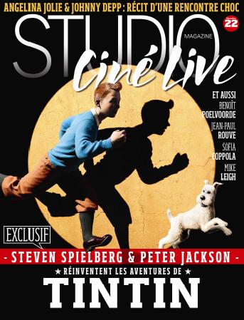 STUDIO CINE LIVE magazine side cover Issue 22 December 2010