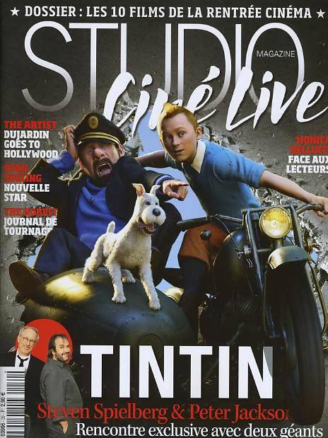 STUDIO CINE LIVE magazine cover Issue 30 October 2011