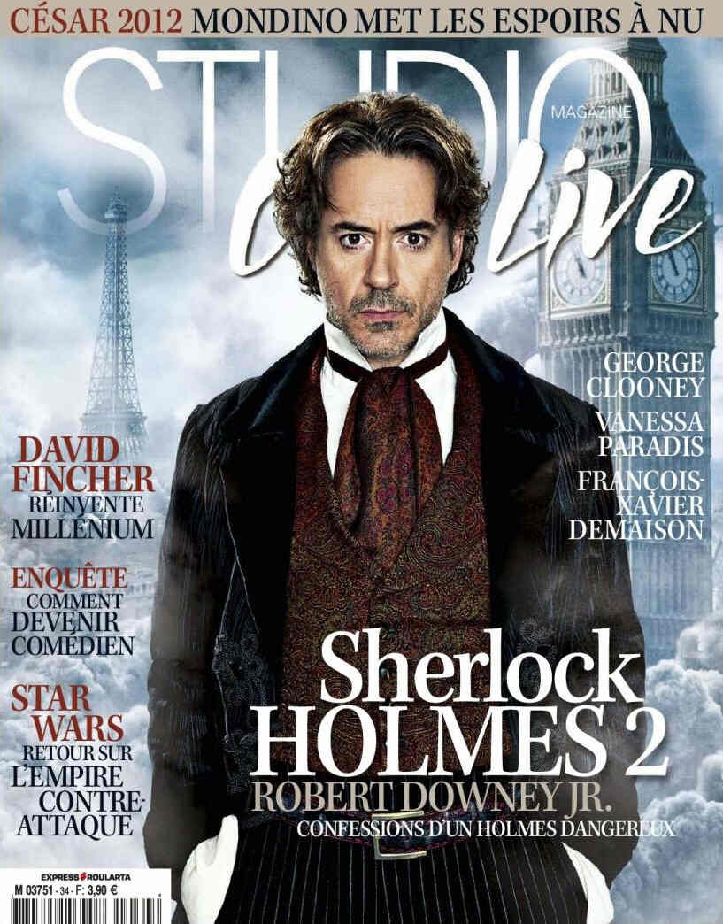 STUDIO CINE LIVE magazine side cover Issue 34 February 2012