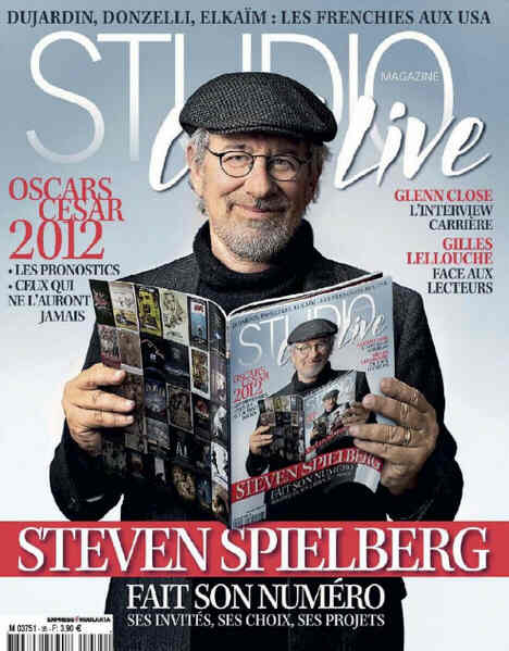 STUDIO CINE LIVE magazine side cover Issue 35 March 2012