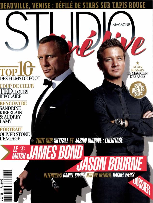STUDIO CINE LIVE magazine side cover Issue 41 October 2012