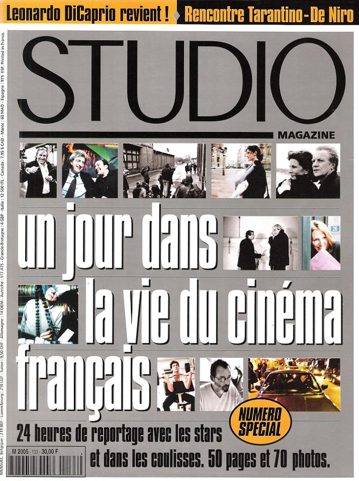 STUDIO magazine cover Issue 133 April 1998