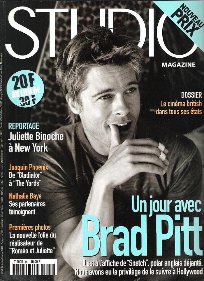 STUDIO magazine cover Issue 161 November 2000