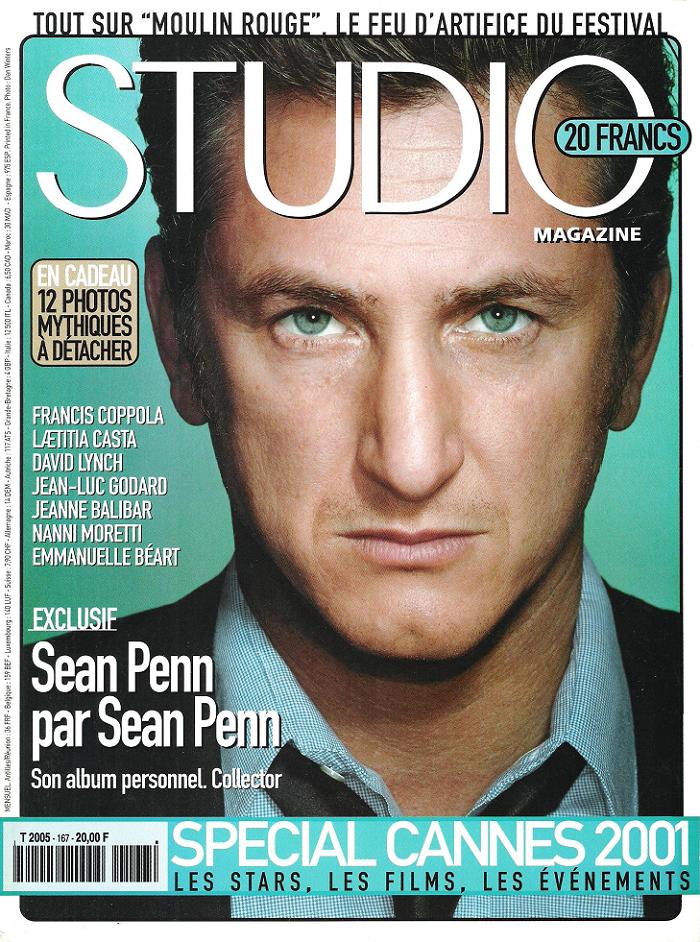STUDIO magazine cover Issue 167 May 2001