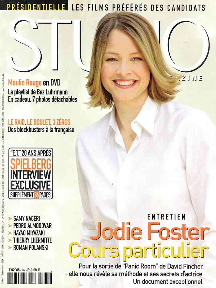STUDIO magazine cover Issue 177 April 2002