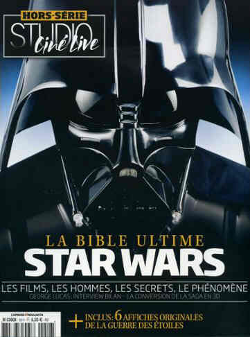 STUDIO CINE LIVE magazine cover  Special # 18 February/March 2012