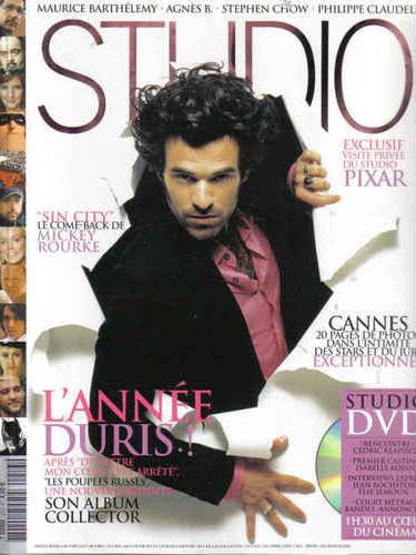 STUDIO magazine cover Issue 213 June 2005