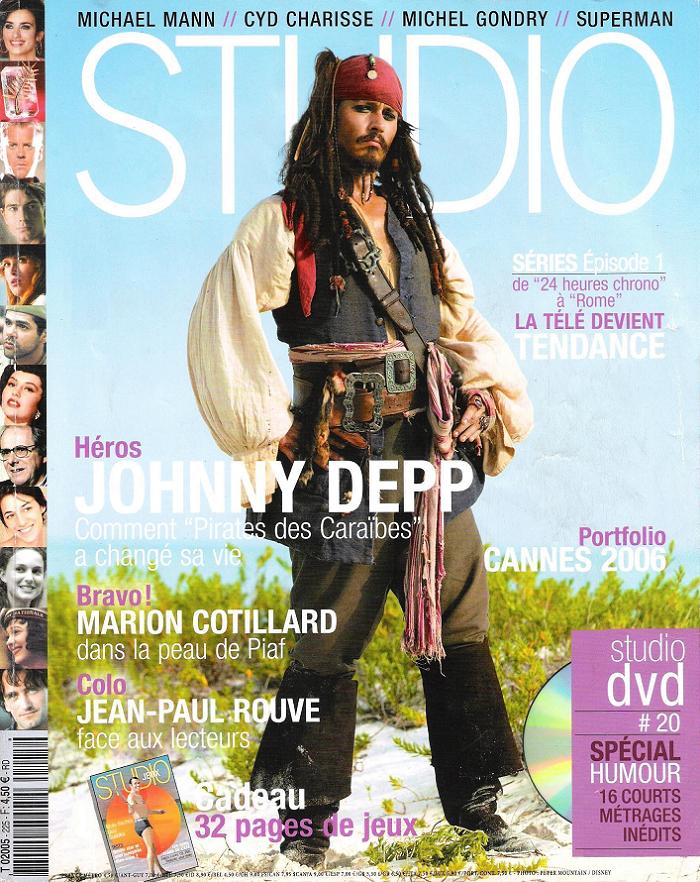 STUDIO magazine cover Issue 225 July/August 2006