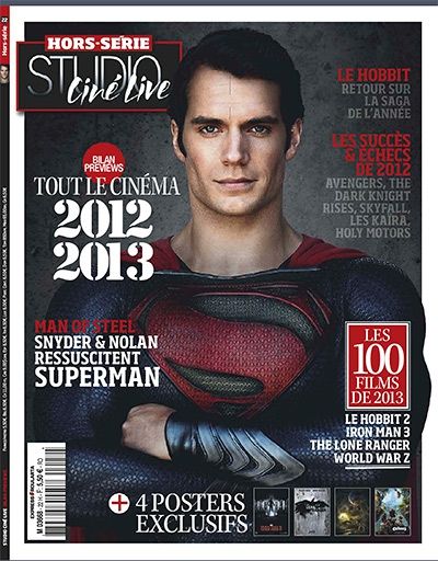STUDIO CINE LIVE magazine cover  Special # 22 December 2012
