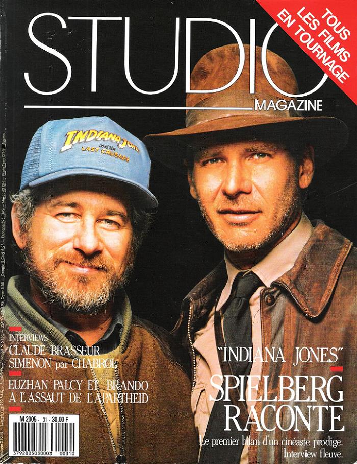 STUDIO magazine side cover Issue 31 October 1989