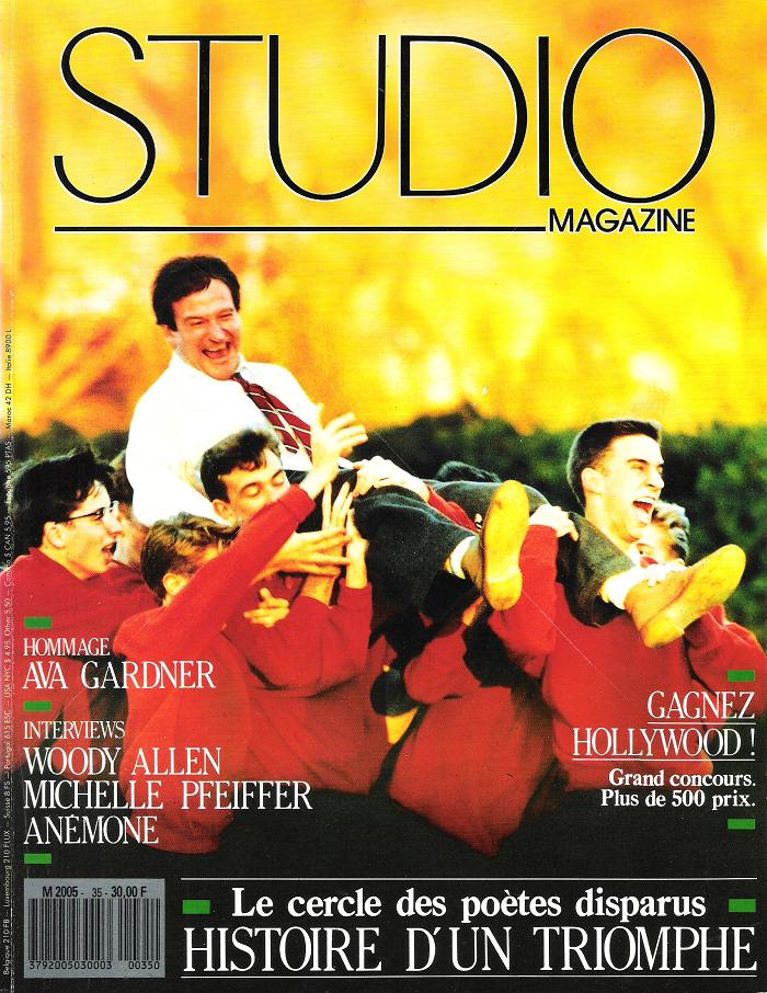 STUDIO magazine side cover Issue 35 March 1990