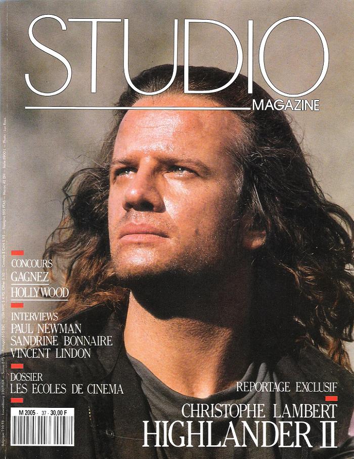 STUDIO magazine side cover Issue 37 May 1990