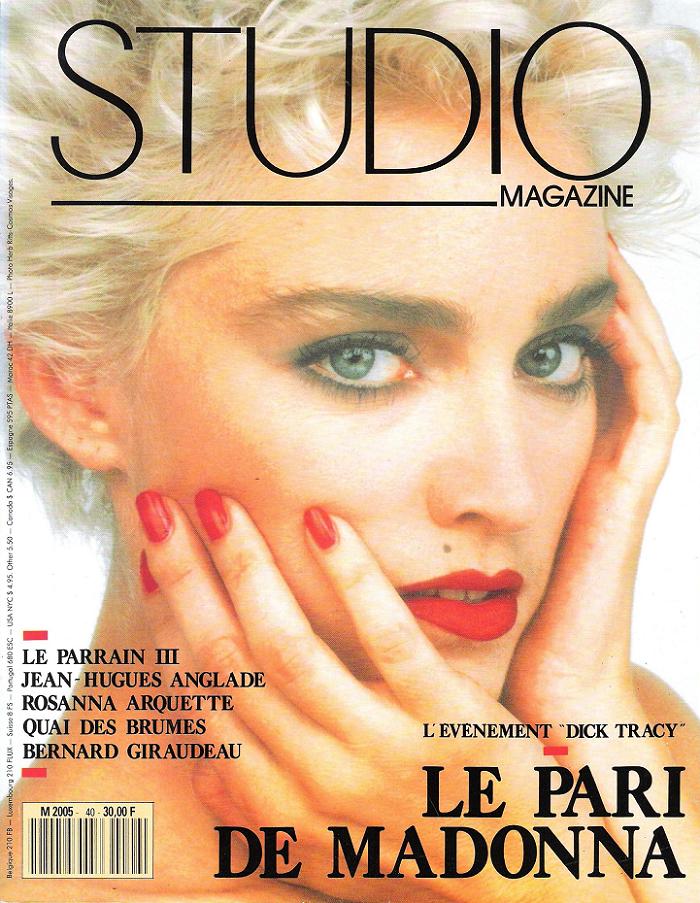 STUDIO magazine side cover Issue 40 July/August 1990