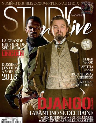 STUDIO CINE LIVE magazine side cover Issue 44 January 2013