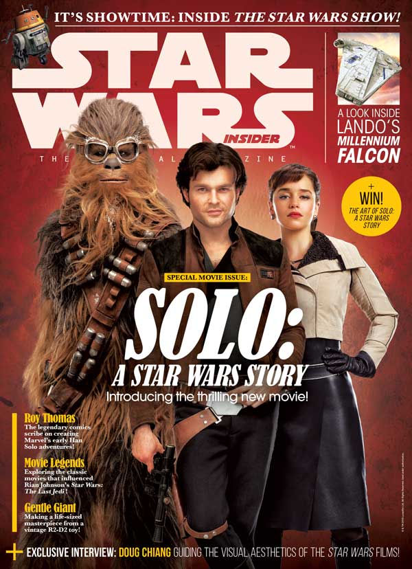 STAR WARS INSIDER magazine side cover Issue 181  June 2018