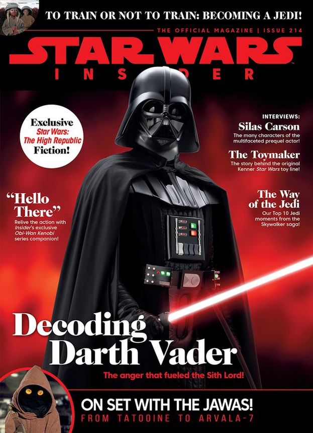 STAR WARS INSIDER magazine side cover Issue 214  October 2022
