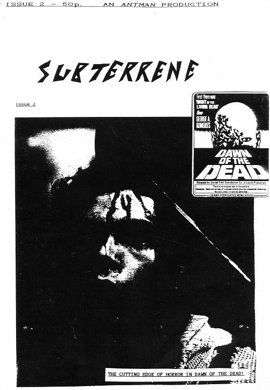 SUBTERRENE magazine cover Issue 2   