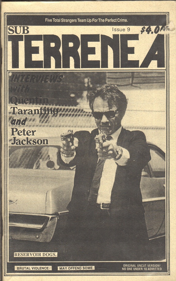 SUBTERRENEA magazine cover Issue 9  1993