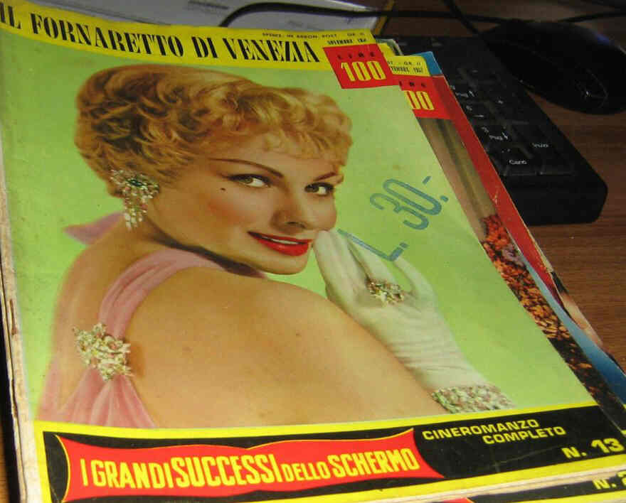 GRANDI SUCCESSI DELLO SCHERMO magazine cover Issue 13  September 1956