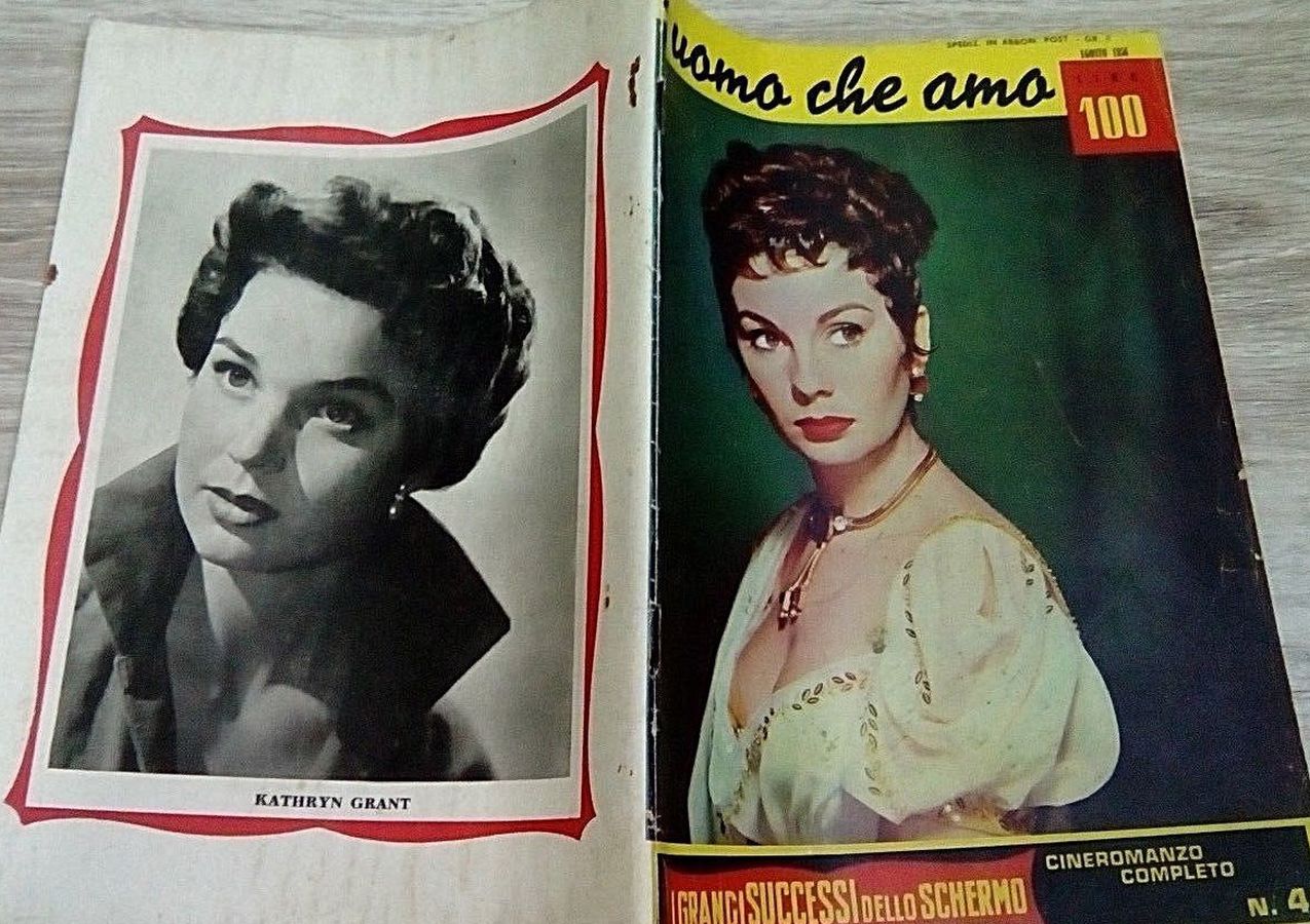 GRANDI SUCCESSI DELLO SCHERMO magazine side cover Issue 4   1956