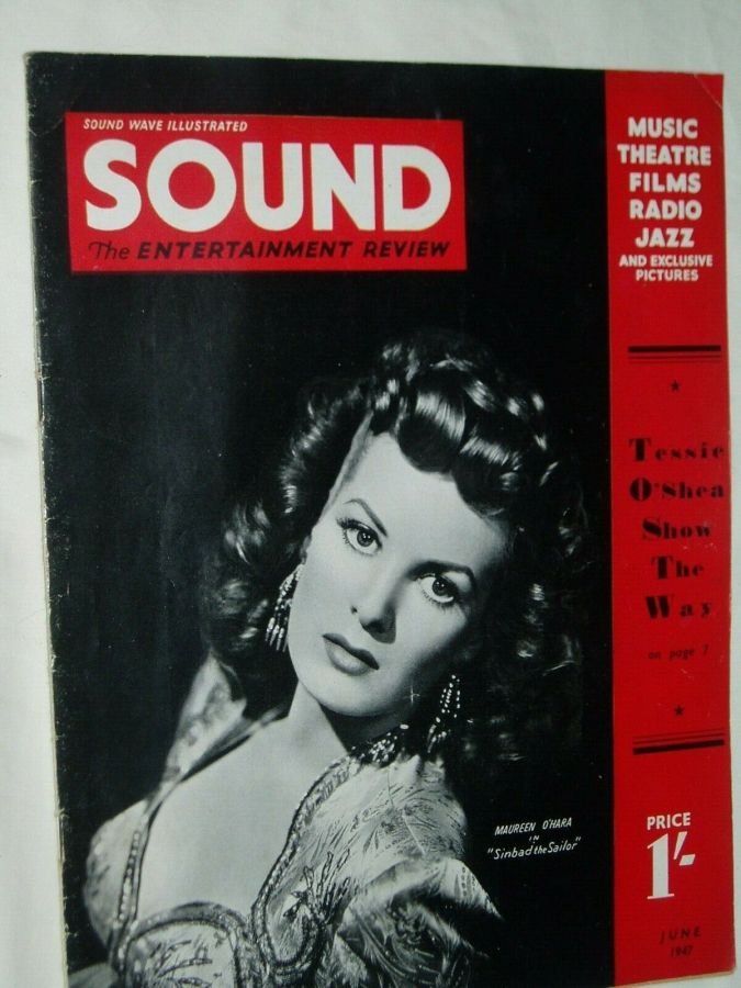 SOUND (UK) magazine cover  June 1947
