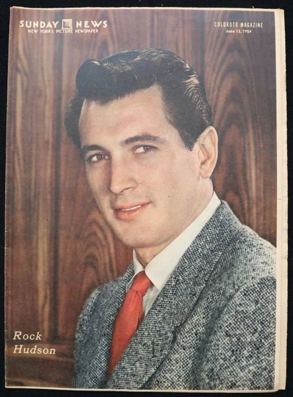 SUNDAY NEWS magazine side cover 13 June 1954