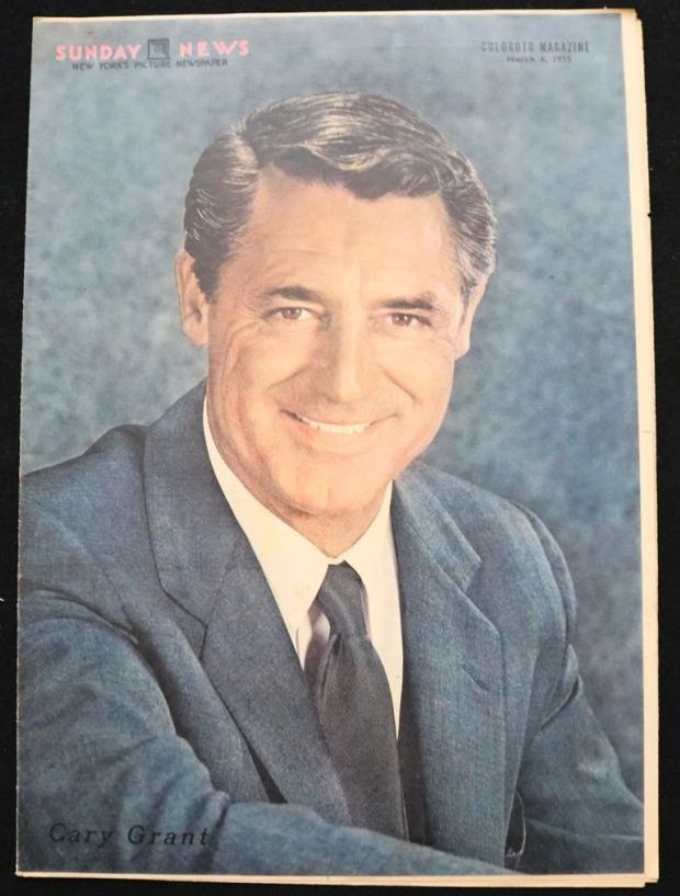 SUNDAY NEWS magazine side cover 6 March 1955