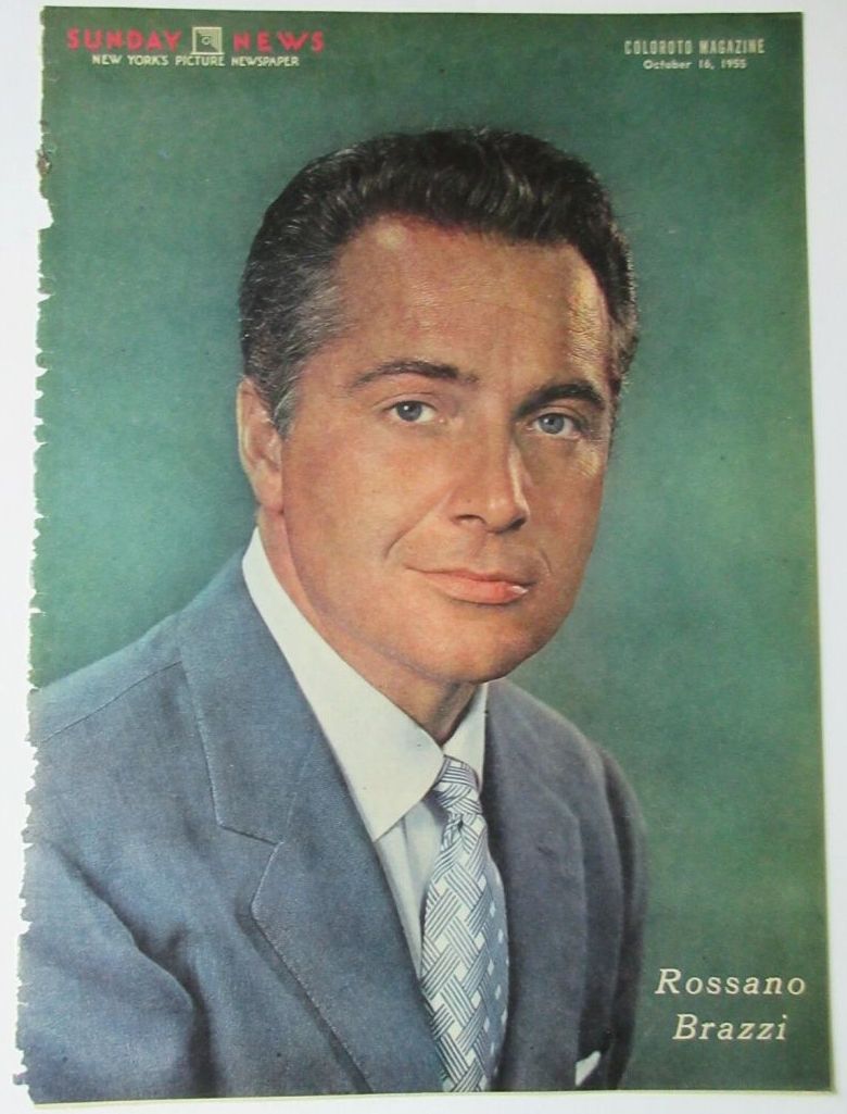 SUNDAY NEWS magazine side cover 16 October 1955