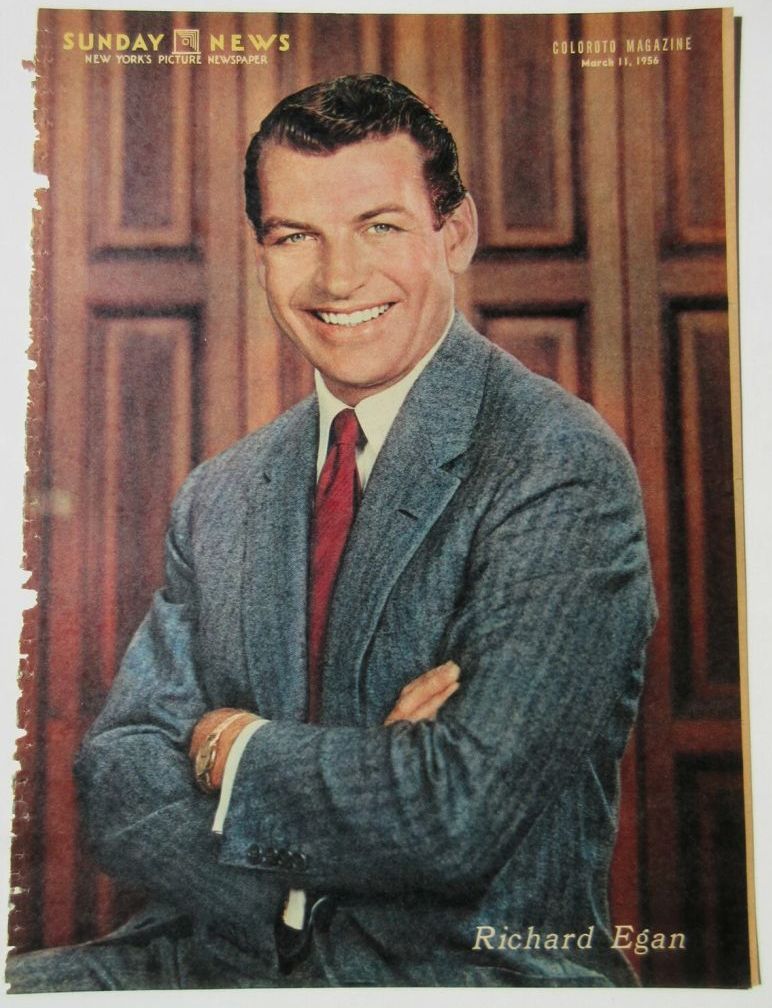 SUNDAY NEWS magazine side cover 11 March 1956