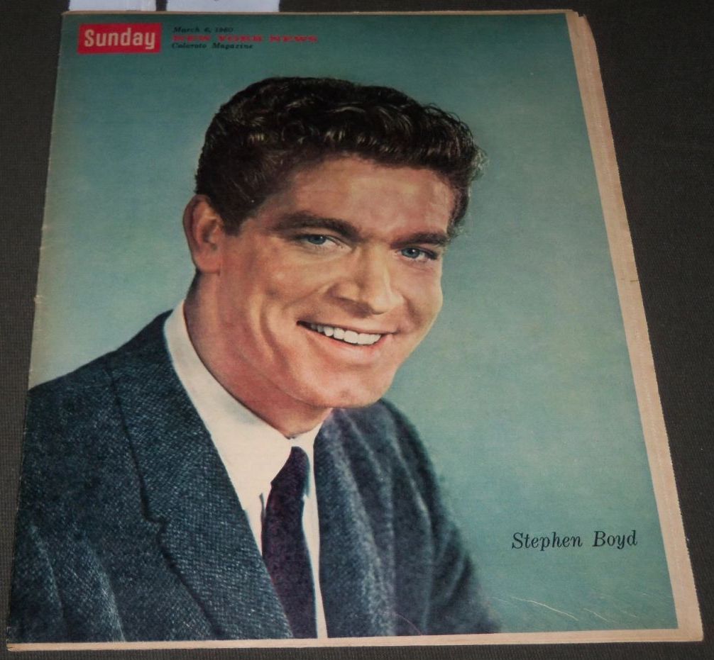 SUNDAY NEWS magazine side cover 6 March 1960
