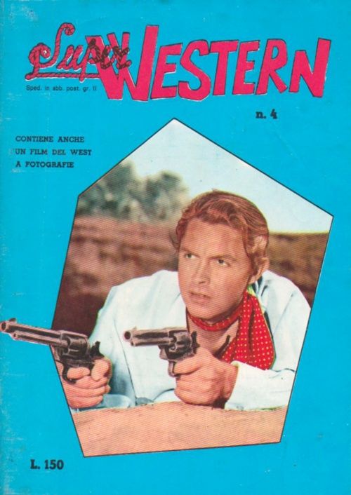 SUPER WESTERN magazine cover Issue 4 24 November 1964