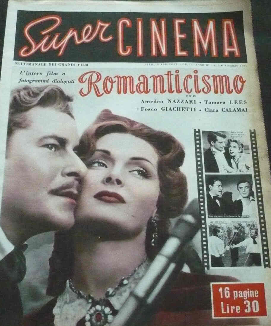 SUPER CINEMA magazine cover Issue 7 4 March 1951