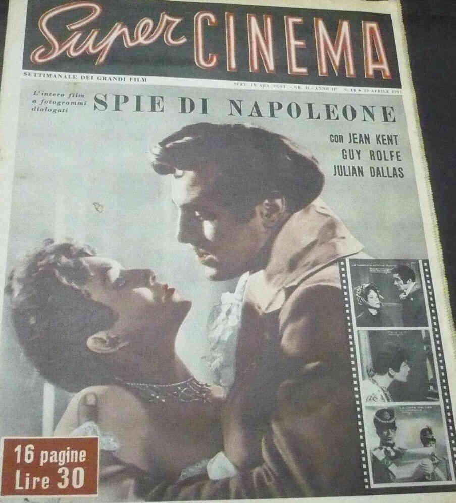 SUPER CINEMA magazine cover Issue 14 22 April 1951