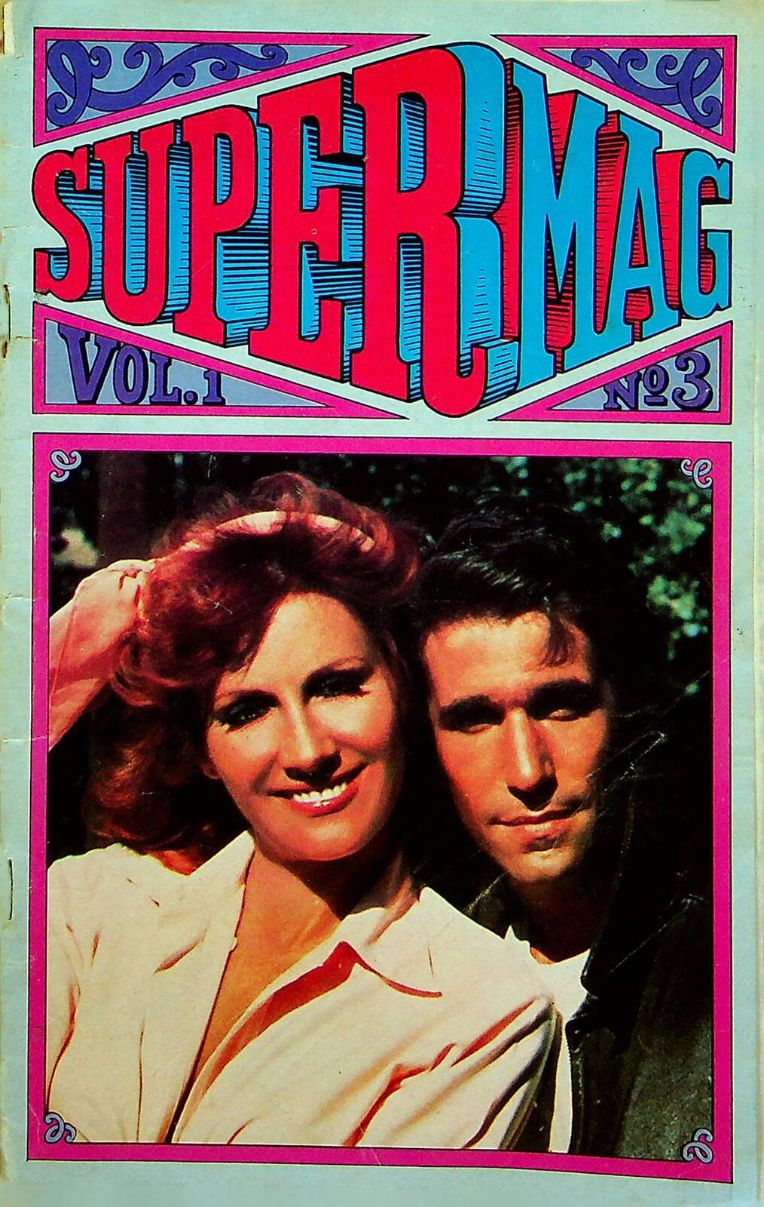 SUPERMAG magazine side cover  Vol 1 No  3   1976