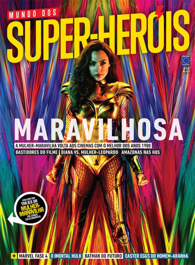 MUNDO DOS SUPER HEROIS magazine cover Issue 113   