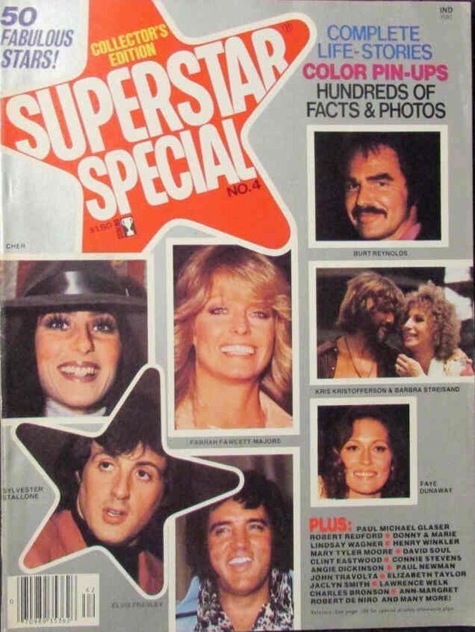 SUPERSTAR magazine cover Issue 4   1977