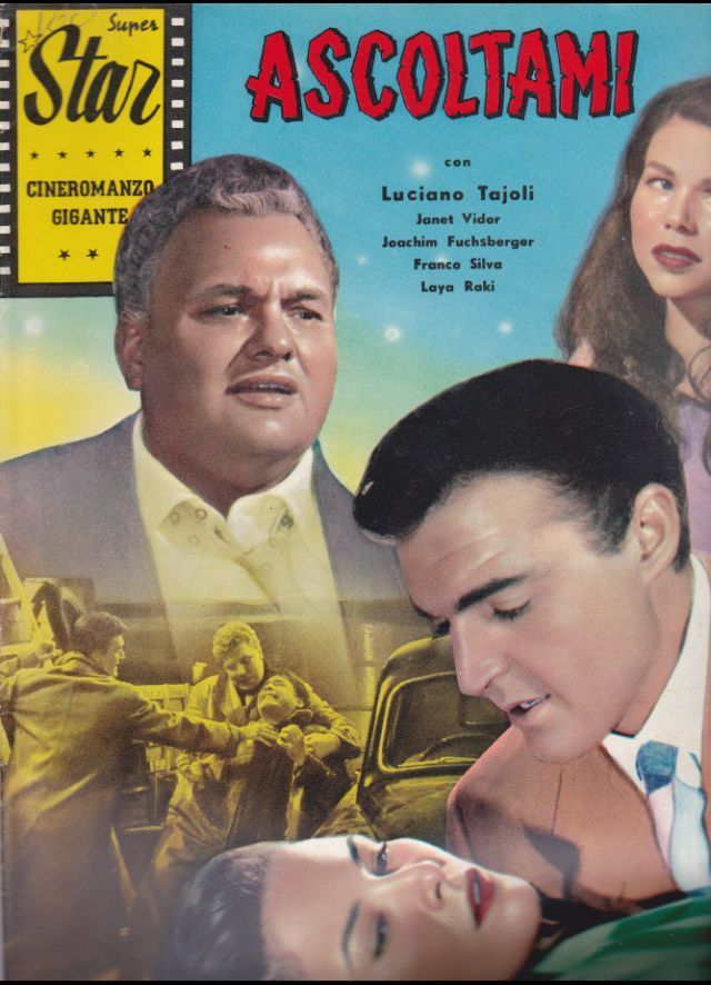 SUPER STAR CINEROMANZO GIGANTE magazine cover Issue 44 June 1958