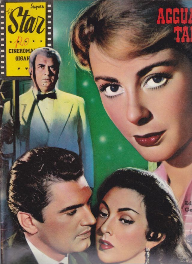 SUPER STAR CINEROMANZO GIGANTE magazine side cover Issue 56 May 1959