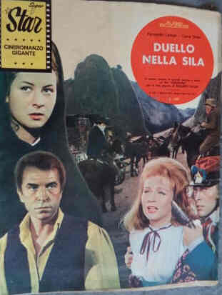 SUPER STAR CINEROMANZO GIGANTE magazine side cover Issue 109 October 1963