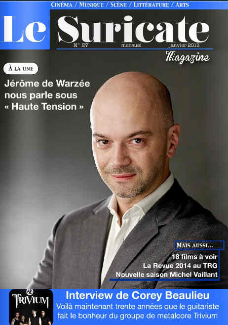 SURICATE | LE magazine cover Issue 27 January 2014