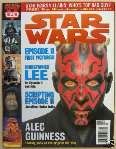 STAR WARS: THE OFFICIAL MAGAZINE magazine cover Issue 29 December 2000
