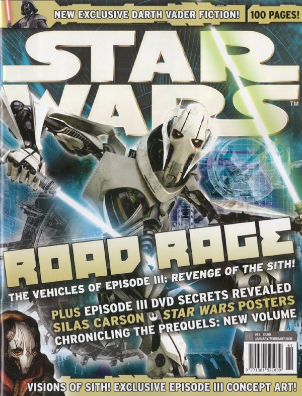 STAR WARS: THE OFFICIAL MAGAZINE magazine cover Issue 61 January/February 2006