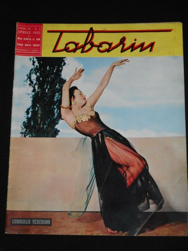 TABARIN magazine cover Issue 4 April 1955