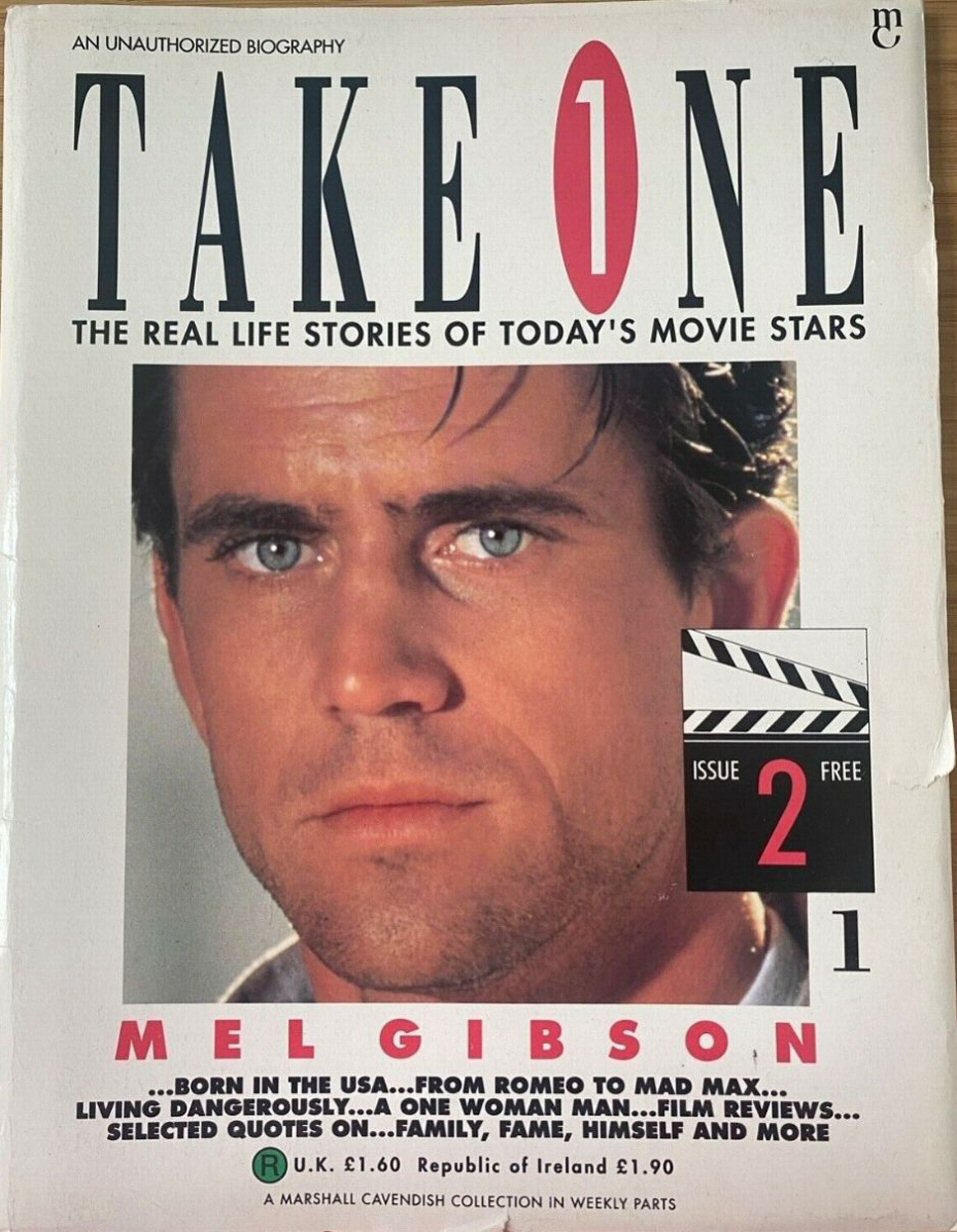 TAKE ONE (MARSHALL CAVENDISH) magazine cover Issue 1   1990