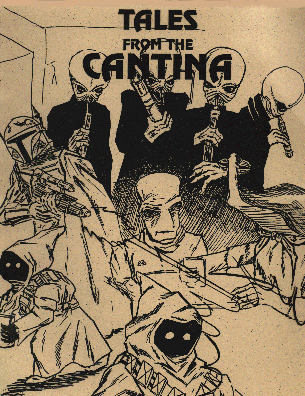 TALES FROM THE CANTINA magazine side cover Issue 1 May 1992