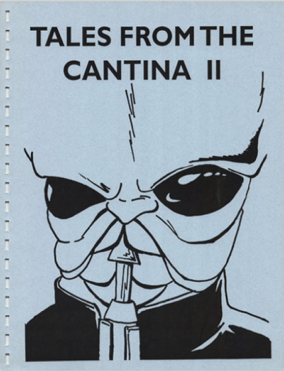 TALES FROM THE CANTINA magazine side cover Issue 2  May 1994