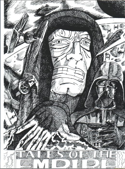 TALES OF THE EMPIRE magazine side cover Issue 1 January 1998
