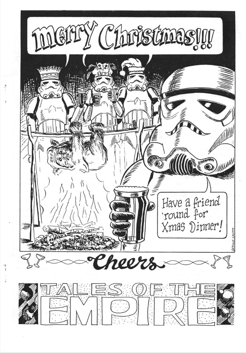 TALES OF THE EMPIRE magazine side cover Issue 5  December 1998