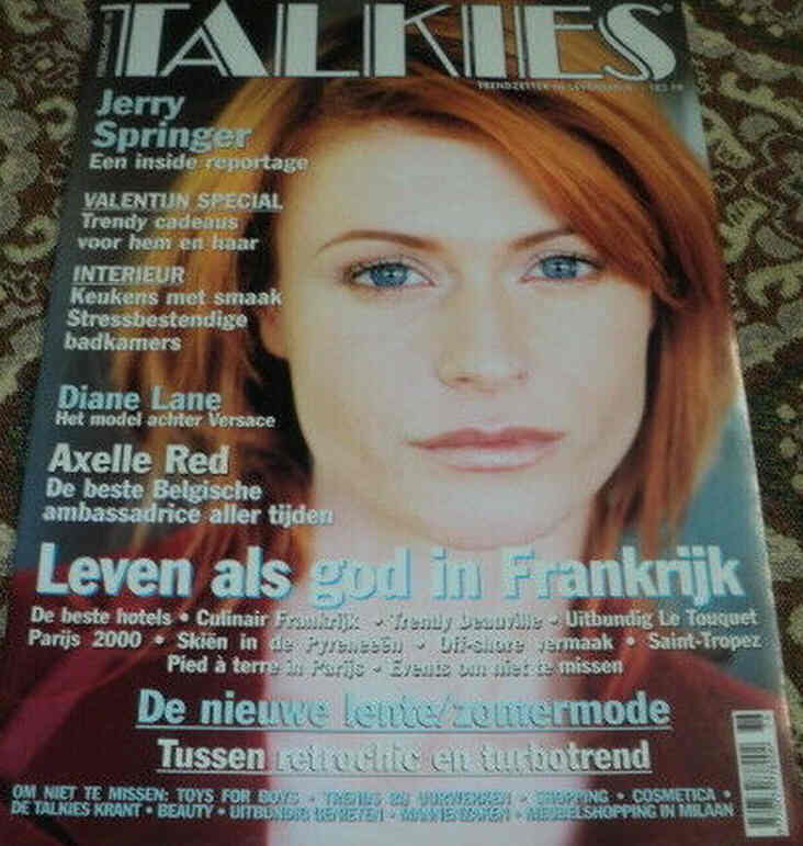 TALKIES LE MAGAZINE magazine cover   1999
