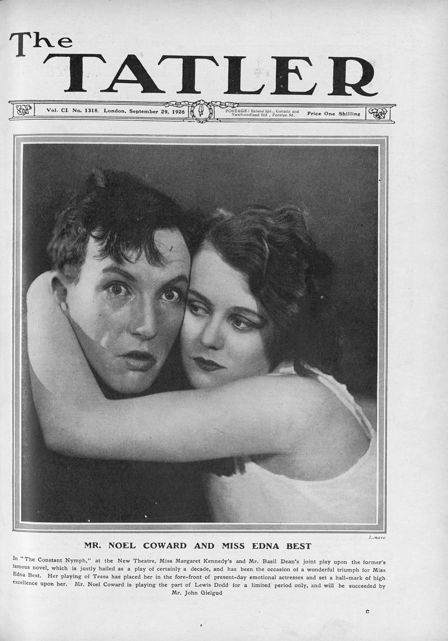 THE TATLER (1901-1965) magazine cover